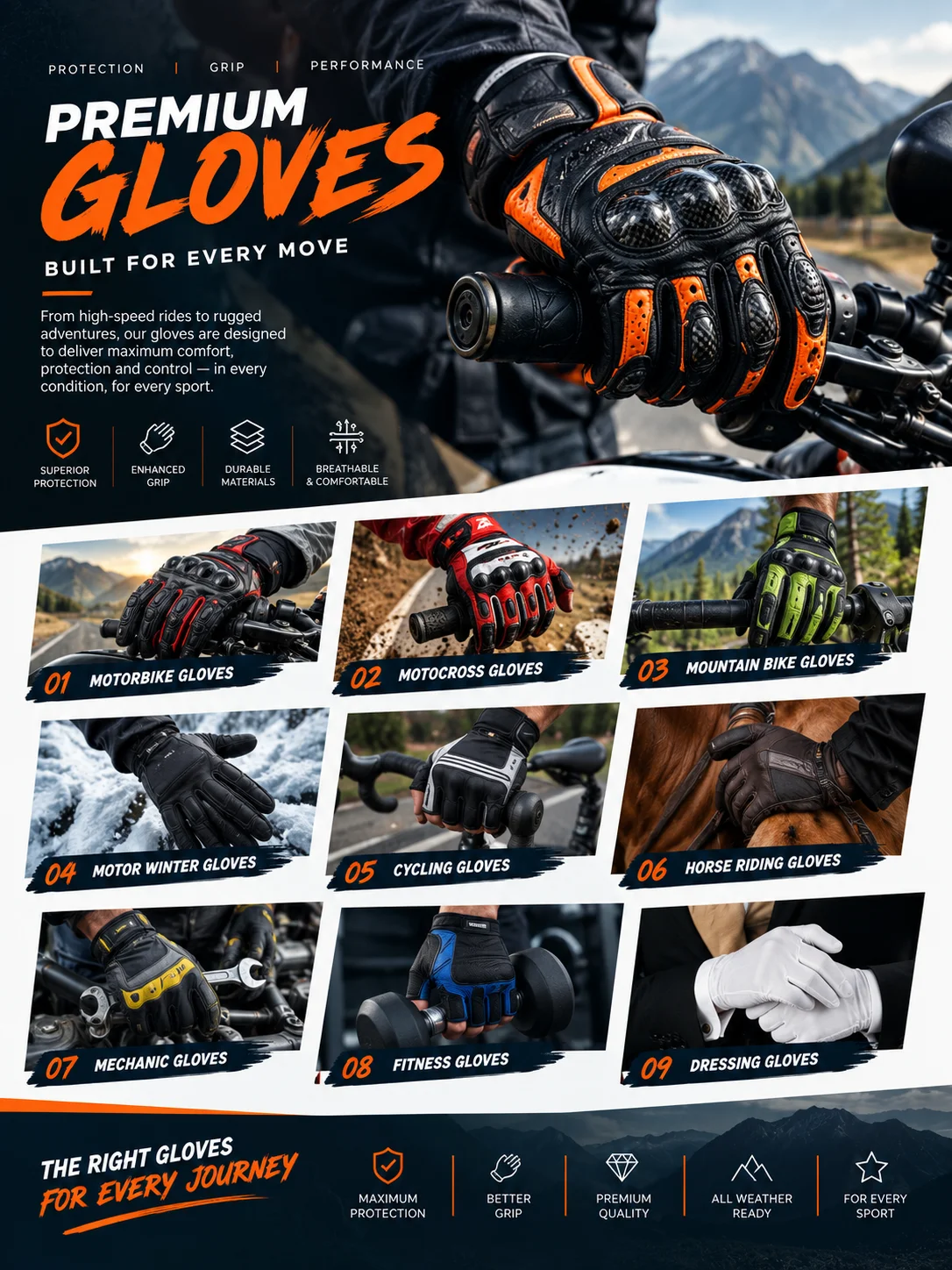 Premium Gloves